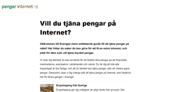 Desktop Screenshot of pengarinternet.com